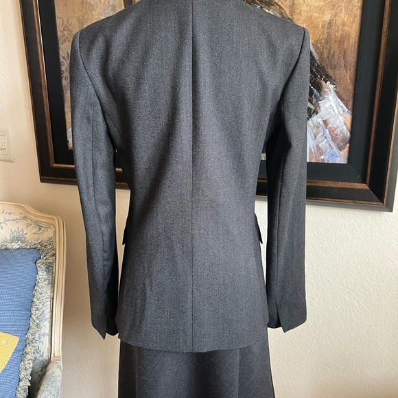 NWOT Theory Wool Blazer Charoal Size 8 - Picture 2 of 10